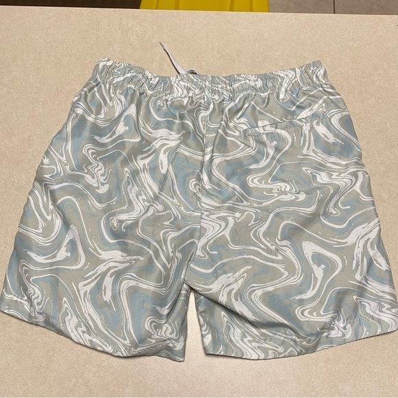 Playboy By PacSun Swim Trunks Men’s Size Medium Marble Swim Short Trunks - Picture 10 of 15